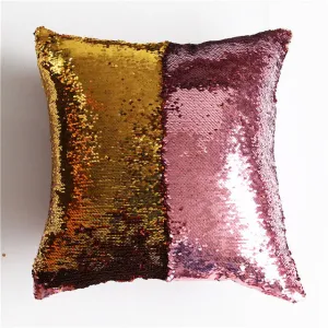 Mermaid Sequin Cushion Cover - 40cmX40cm -