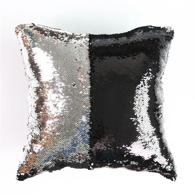 Mermaid Sequin Cushion Cover - 40cmX40cm -