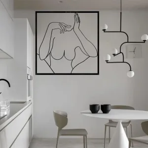 Minimalist Female Body Wall Decor