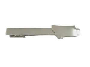 Montana State Map Shape Square Tie Clip