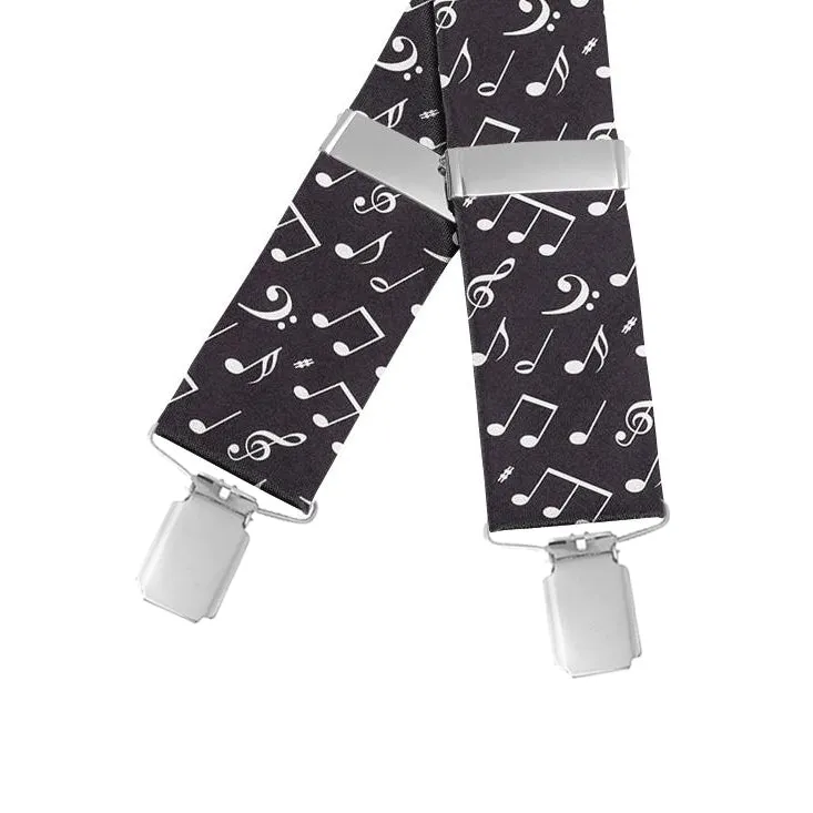 Music Notes - Braces/Suspenders