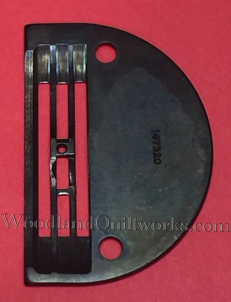 Needle Plate Singer 31 Class and More Chain-Off Heavy Duty Work