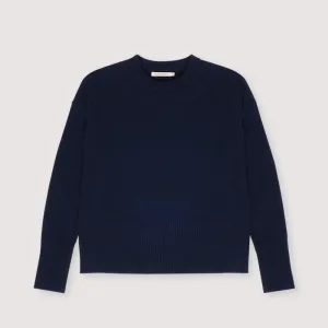 Nikos Cashmere Woman's Jumper | Navy