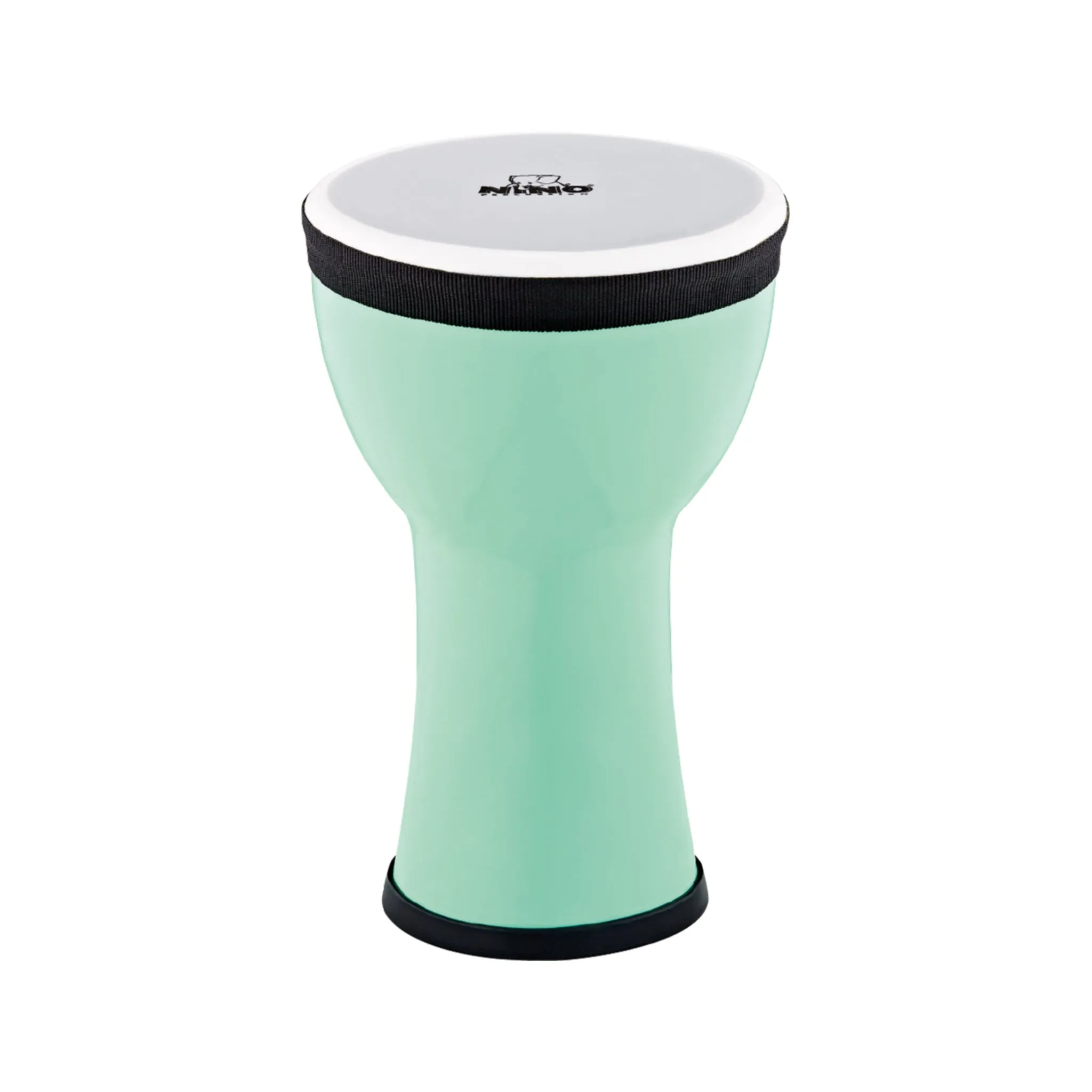 NINO Percussion NINO-EMDJ-SF 6inch Elements Mini Djembe, Plastic Head, Sea Foam