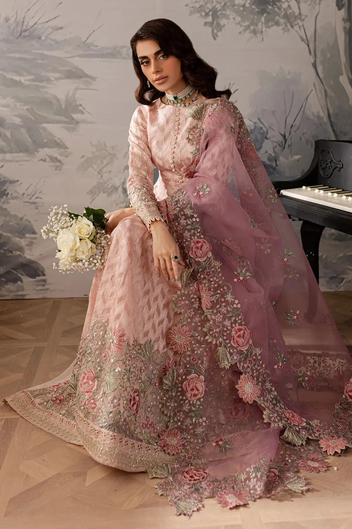Nureh - ELANORA Luxury Formals Unstitched'24 - NEL-55