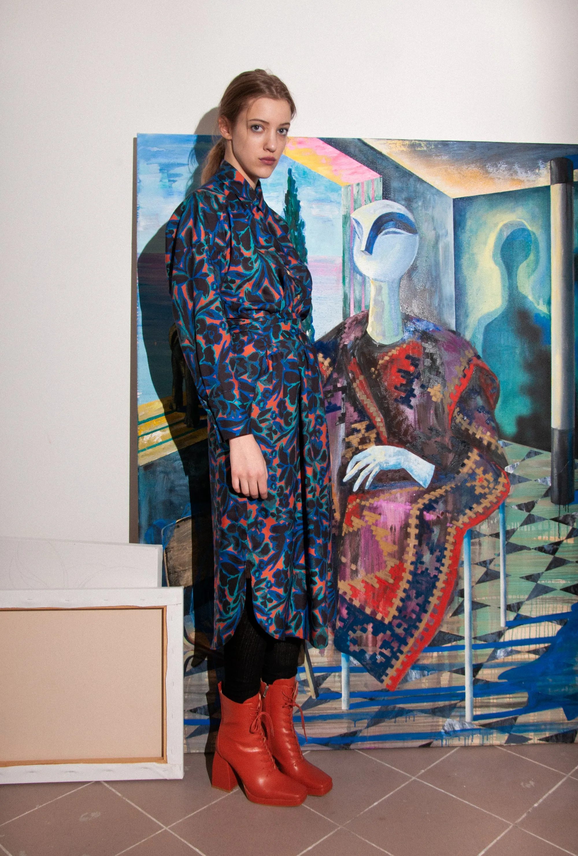 Opus Dress - Persimmon