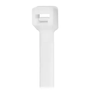 Pacer 4" Cable Tie - Natural Color - 18lb Tensile Strength - 1" Bundle Diameter - 100 Piece Bag [CT1M-100]