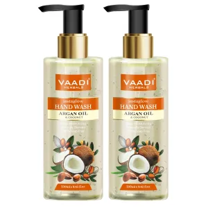 Pack of 2 Instaglow Argan Oil & Coconut Hand Wash (250 ml x 2)