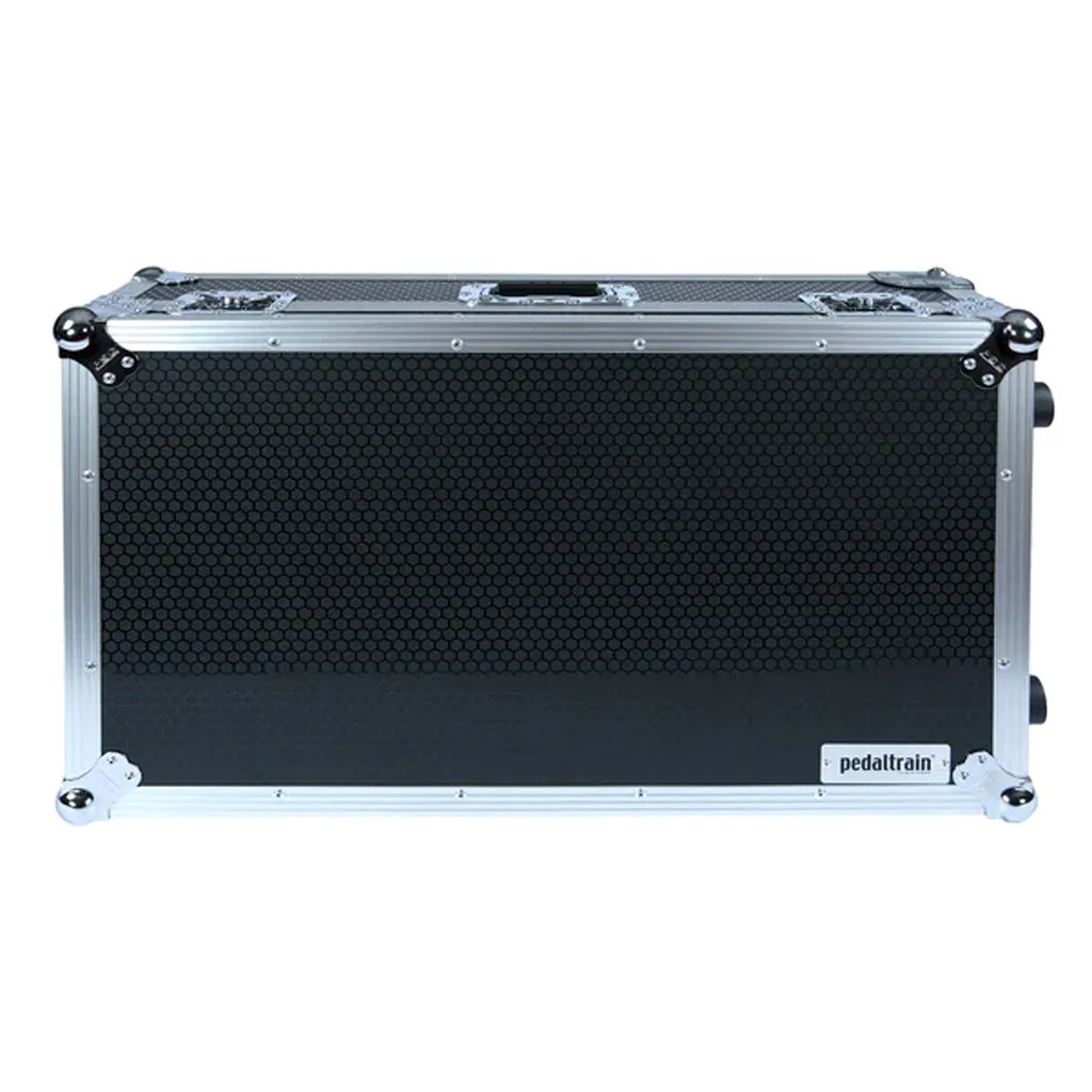 Pedaltrain Classic 3 with Wheeled Tour Case in Black Honeycomb Finish