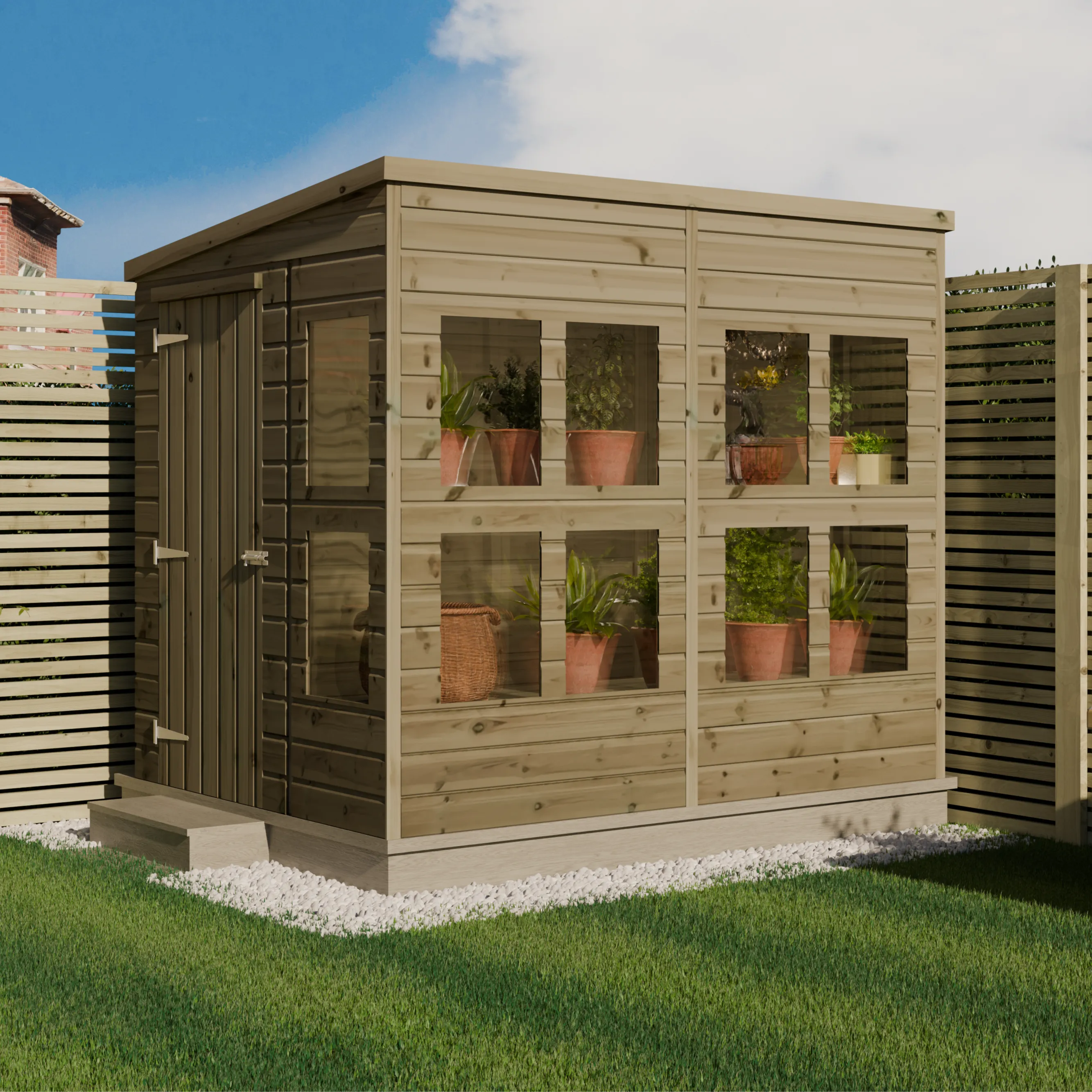 Pent Potting Shed