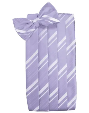Periwinkle Kids Striped Satin Cummerbund
