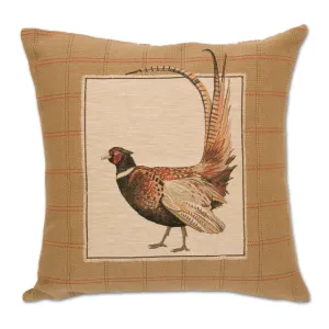 Pheasant Tapestry Pillow - Strutting