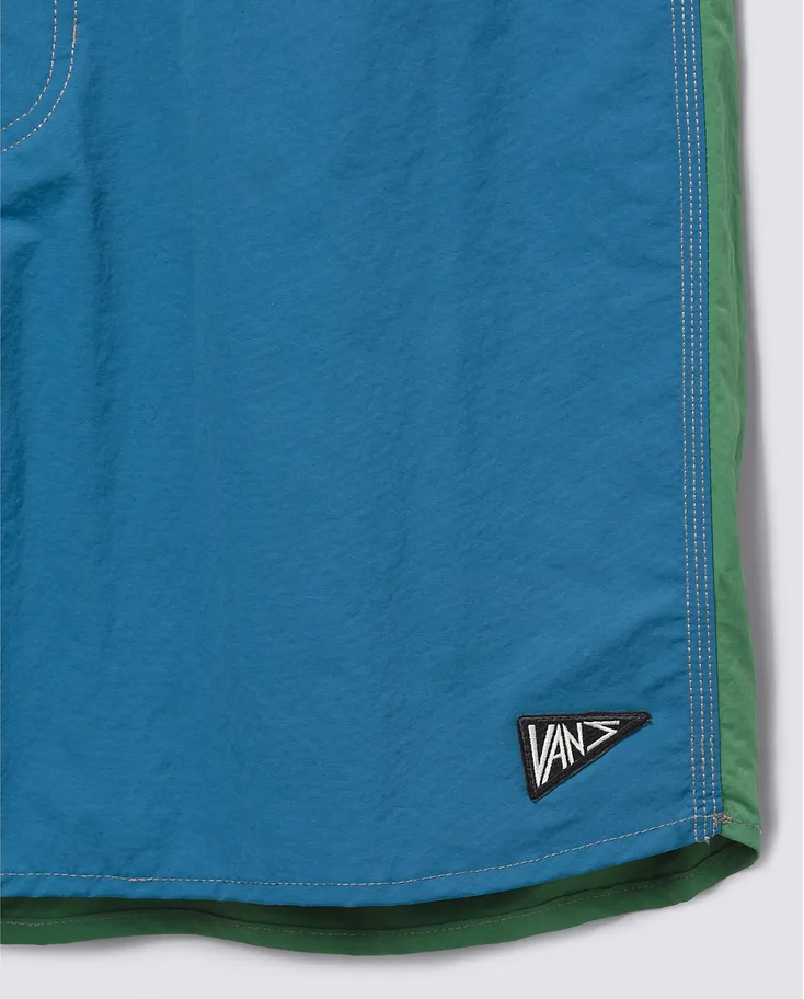 PILGRIM BLOCKED 17" BOARDSHORTS - MIDNIGHT/FAIRWAY