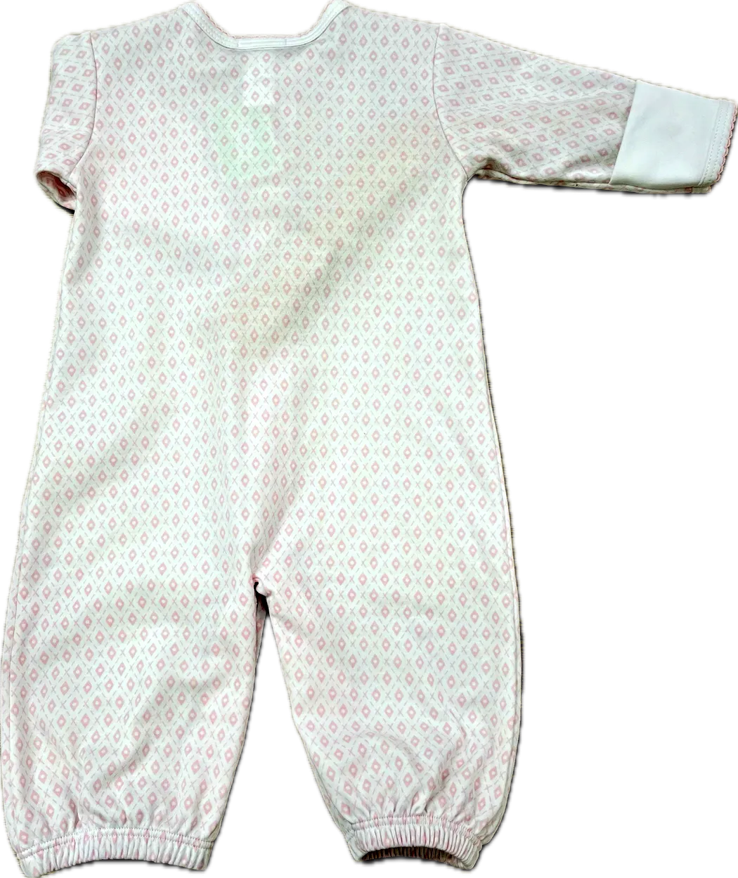Pink Argyle with dot Baby Converter