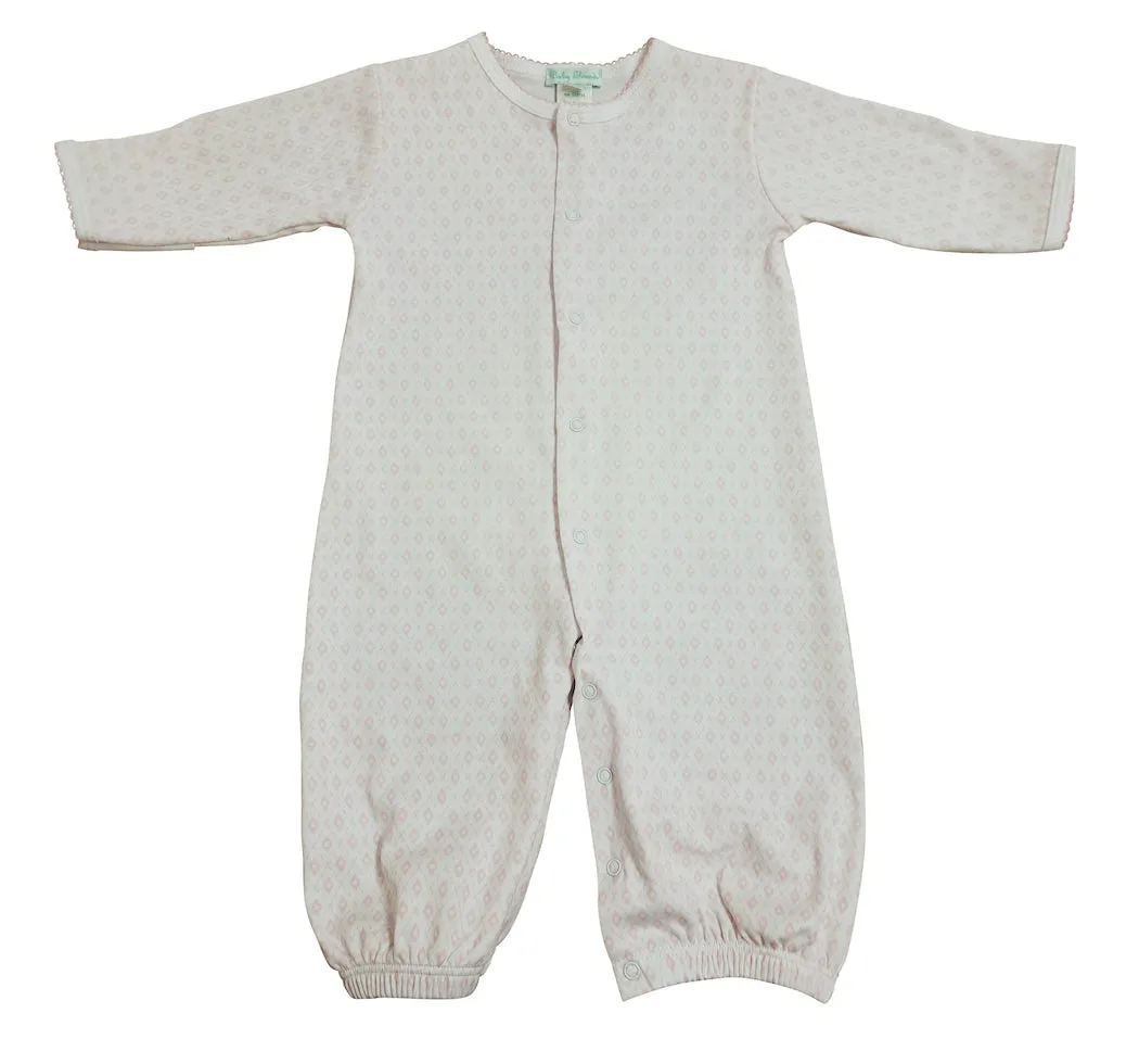 Pink Argyle with dot Baby Converter