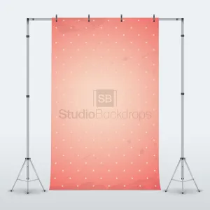 Pink Polka Dot Photography Backdrop BD-214-PAT
