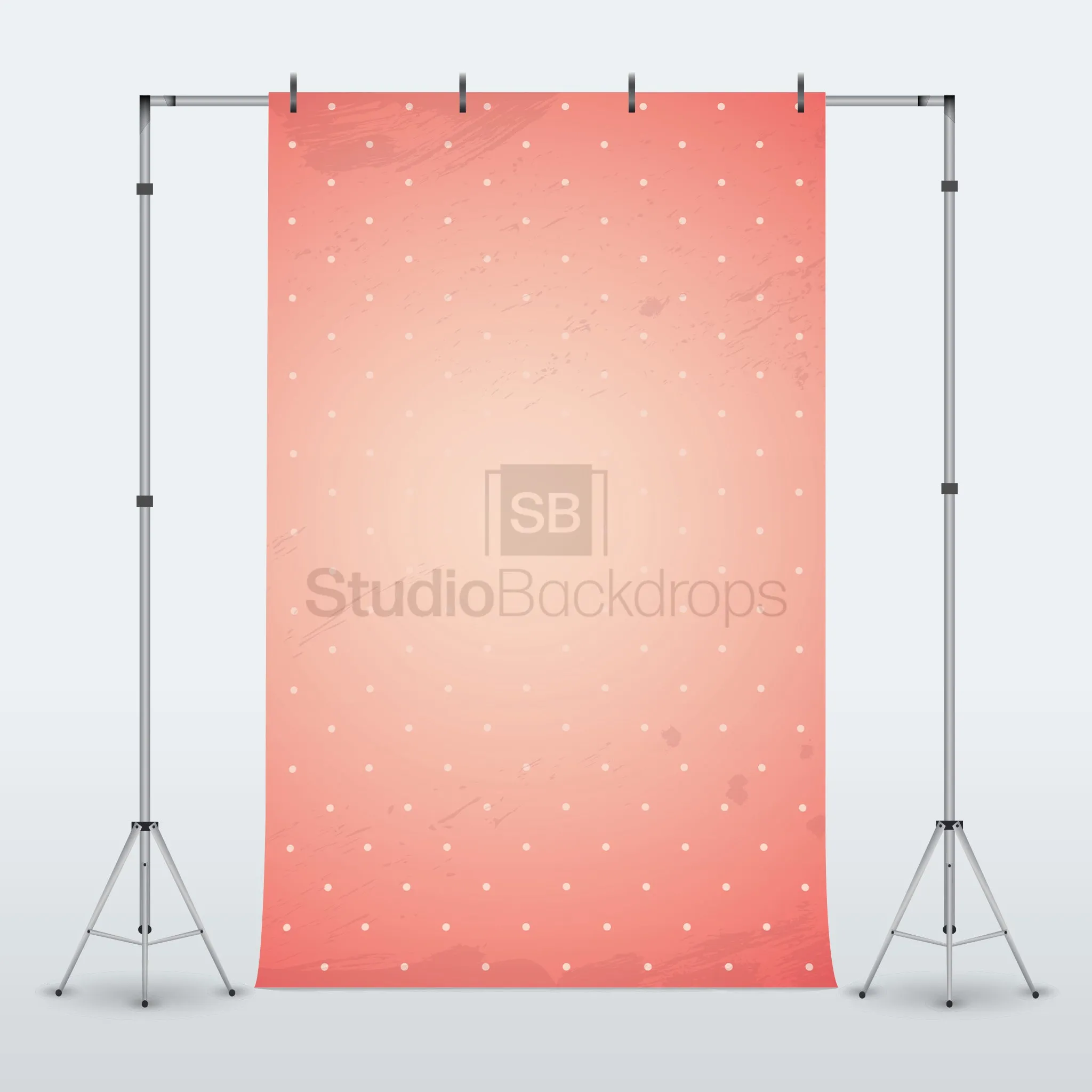 Pink Polka Dot Photography Backdrop BD-214-PAT