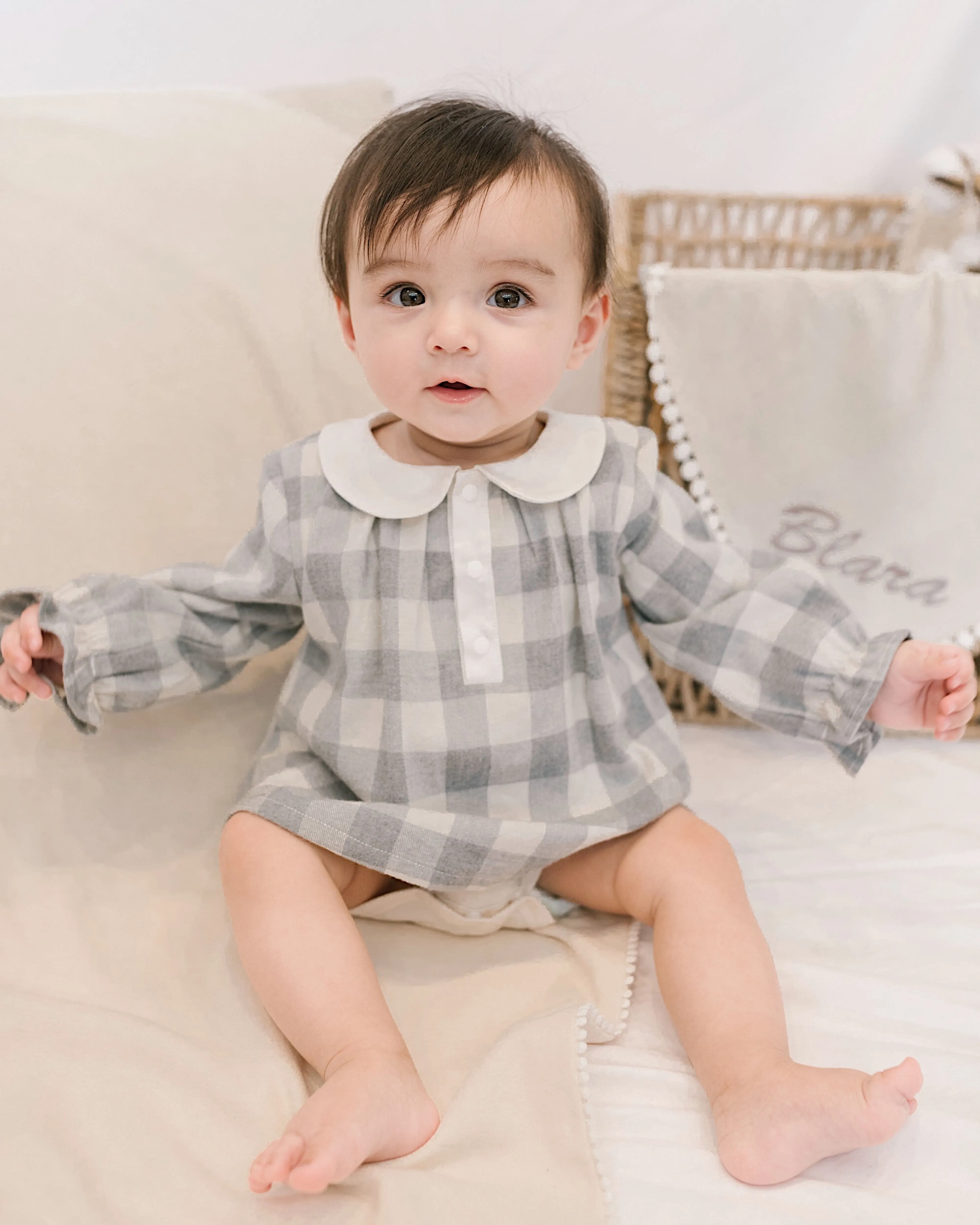 Plaid Baby Bundle - Everything Plaid (Pack of 4, For Girl Babies)