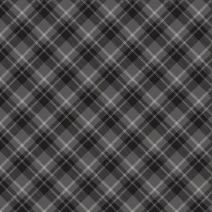 Playful Plaids Dark Grey