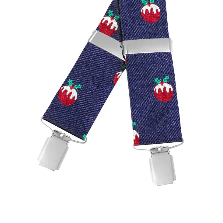Plum Pudding - Braces/Suspenders