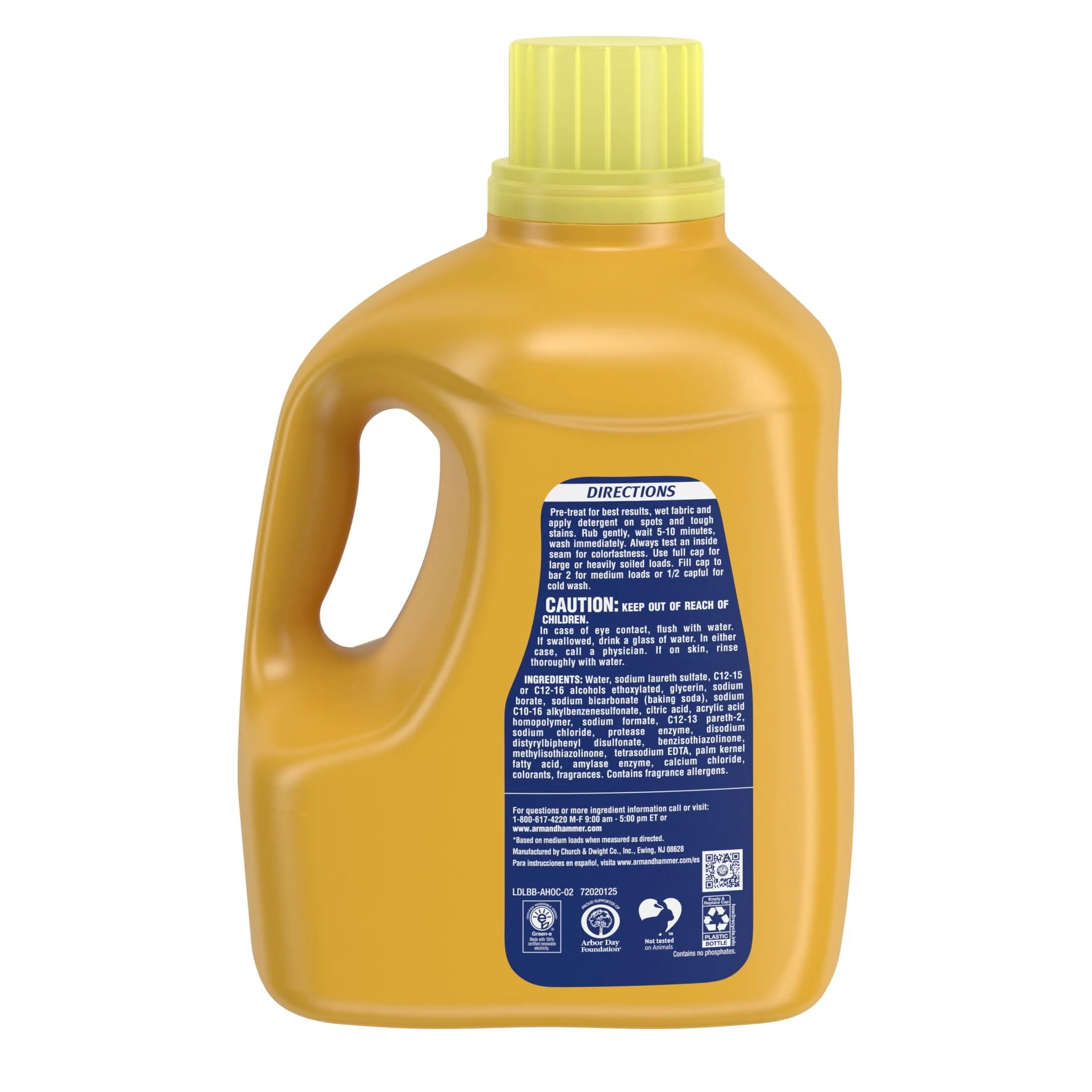 plus Oxiclean Fresh Scent, 75 Loads Liquid Laundry Detergent, 131.25 Fl Oz