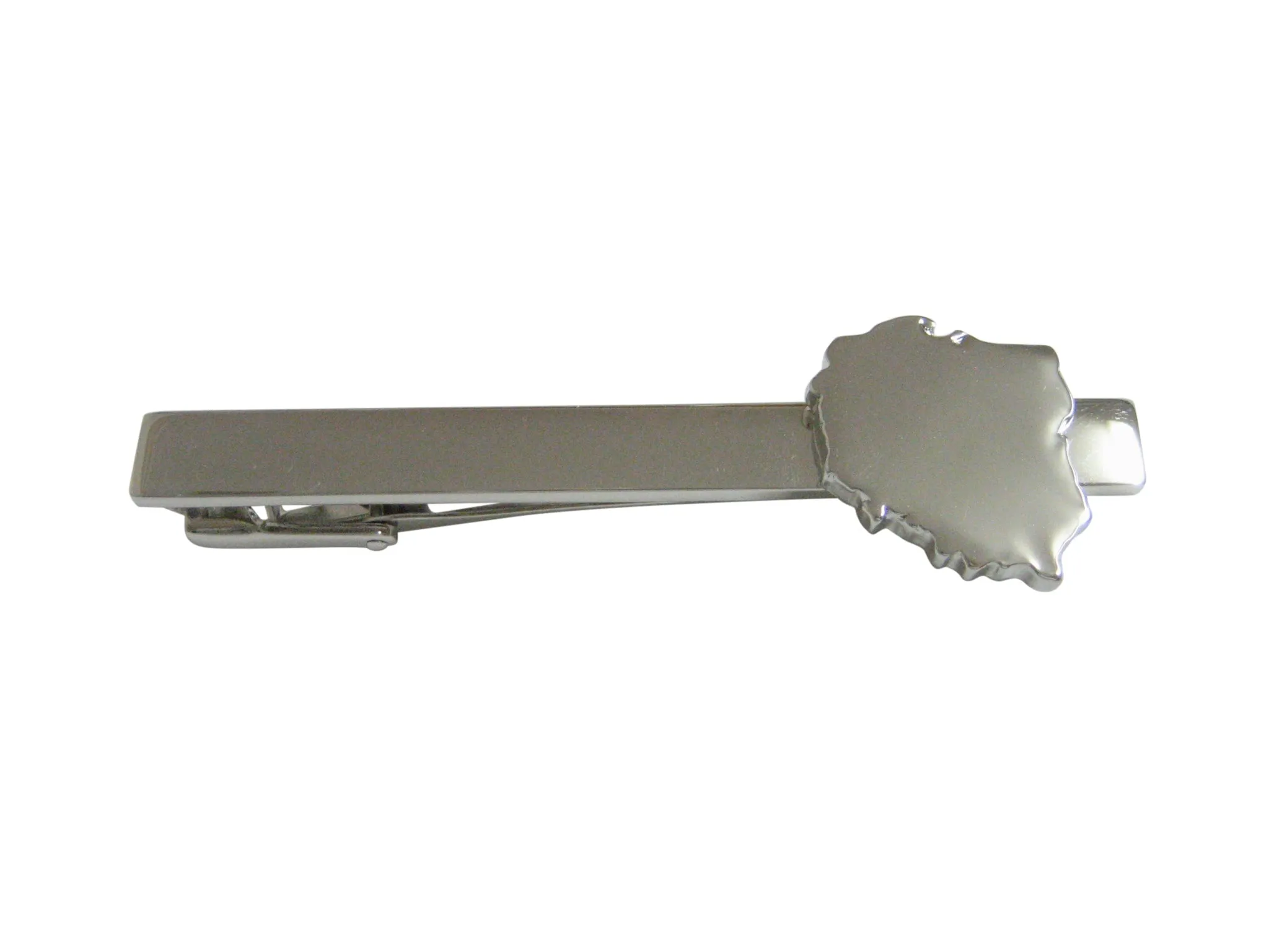 Poland Map Shape Pendant Square Tie Clip