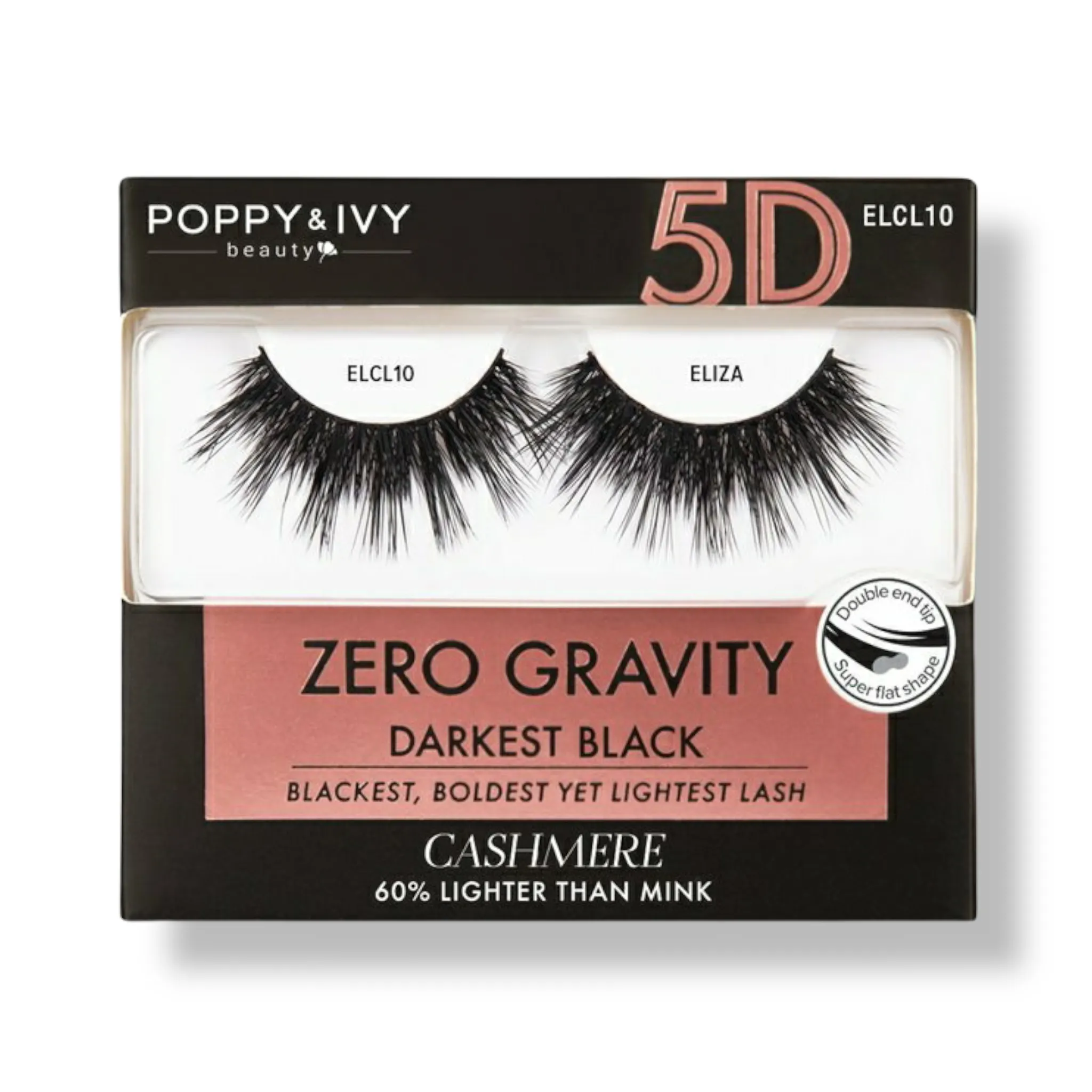 Poppy & Ivy Zero Gravity 5D Cashmere Lashes (Darkest Matte)