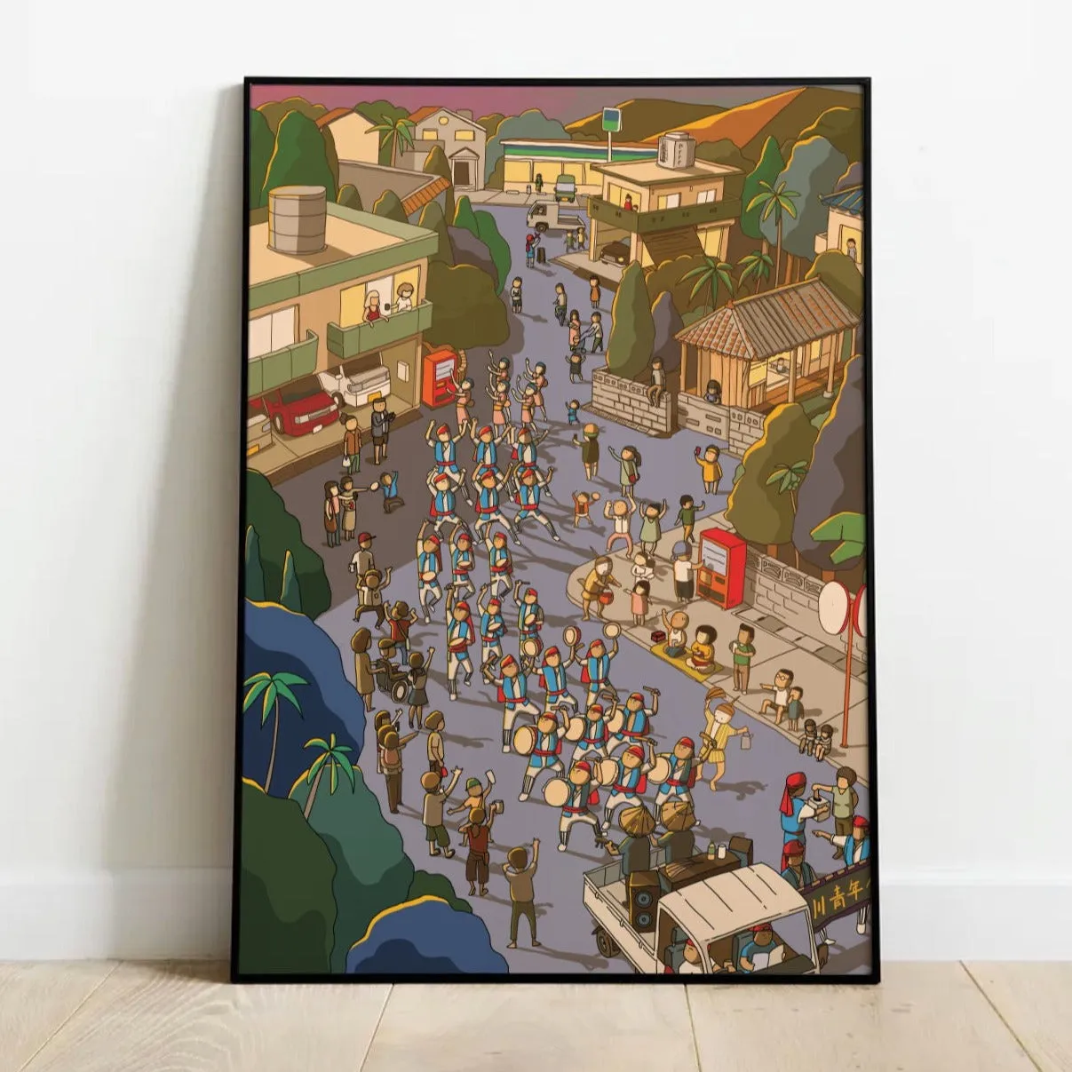 Poster: 12 Months of Okinawa - August