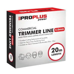 ProPlus Ultra Professional Strimmer Line 4mm x 20m