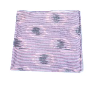 Purple Peacock Cotton Ikat Napkin Set of 4