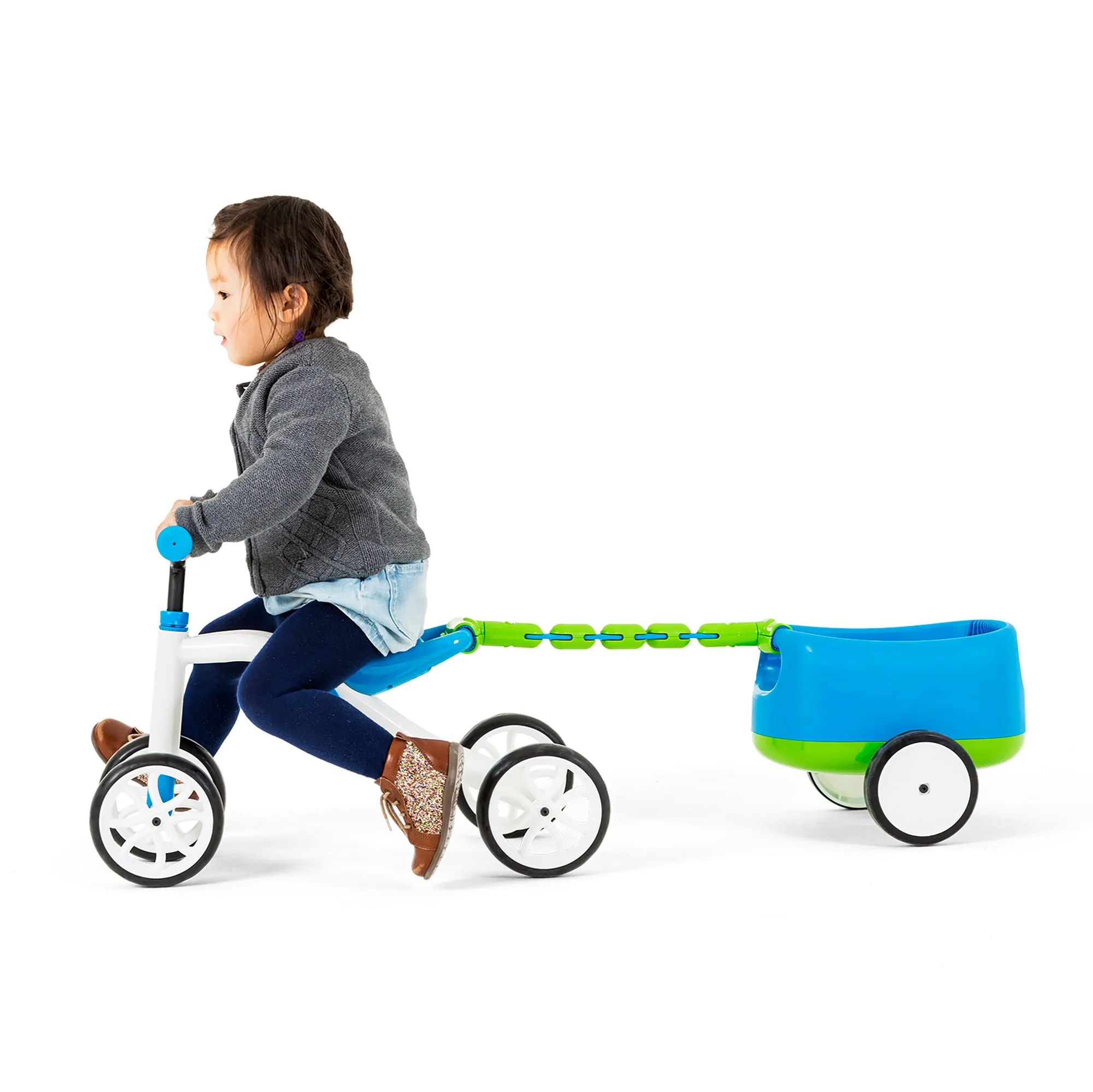 Quadie Trailie - 4-wheel ride-on with trailer