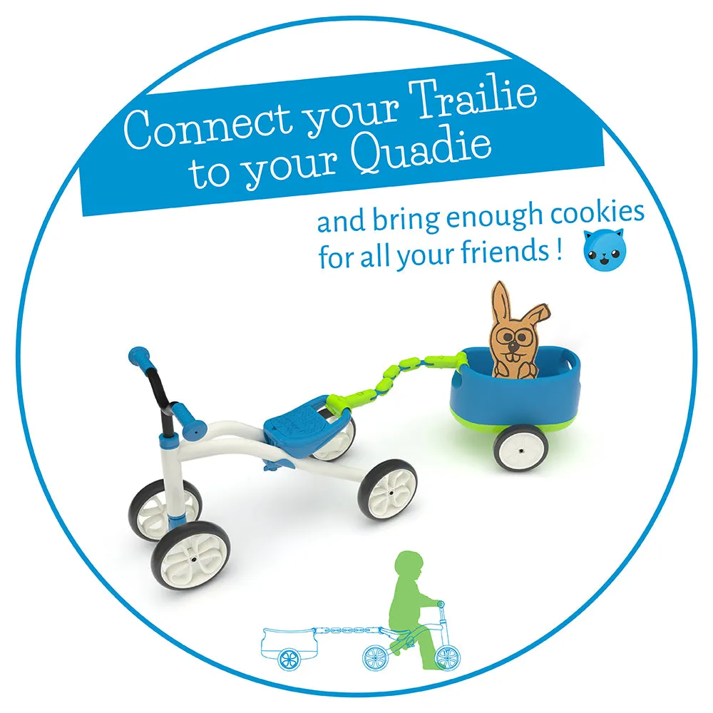 Quadie Trailie - 4-wheel ride-on with trailer