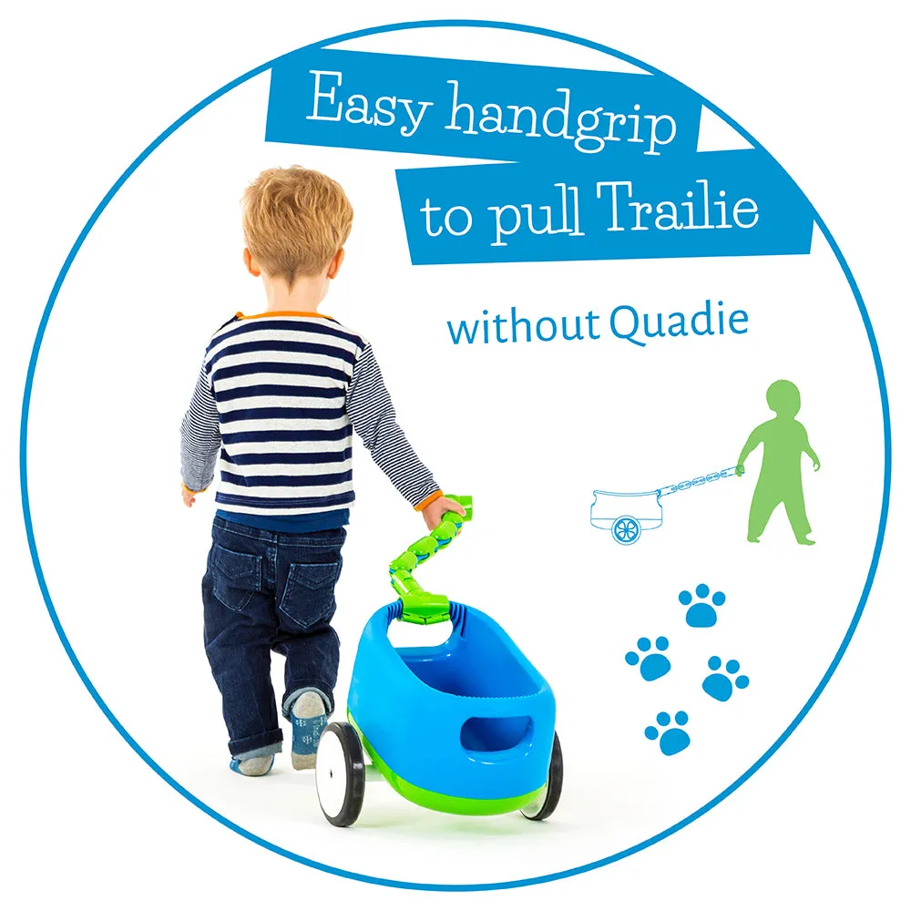 Quadie Trailie - 4-wheel ride-on with trailer