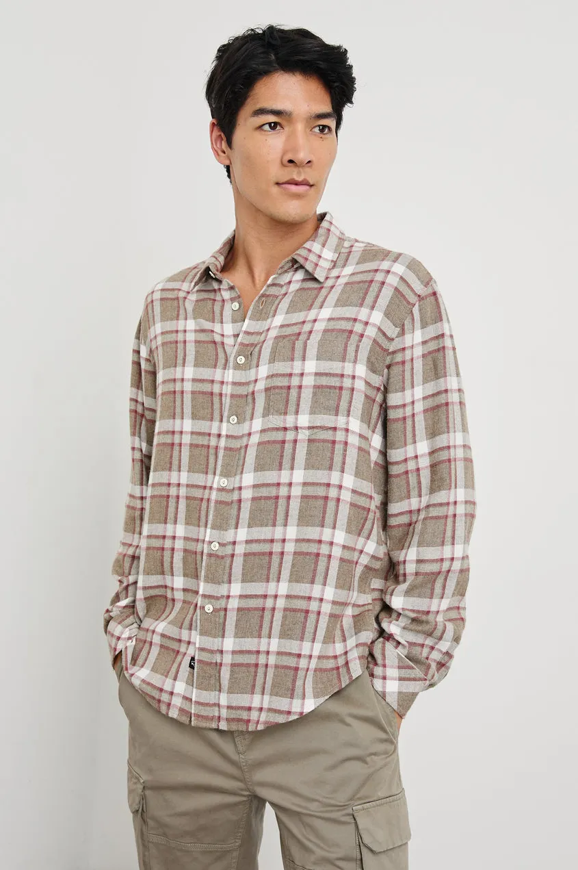 Rails - Lennox Shirt - Chinchilla Currant