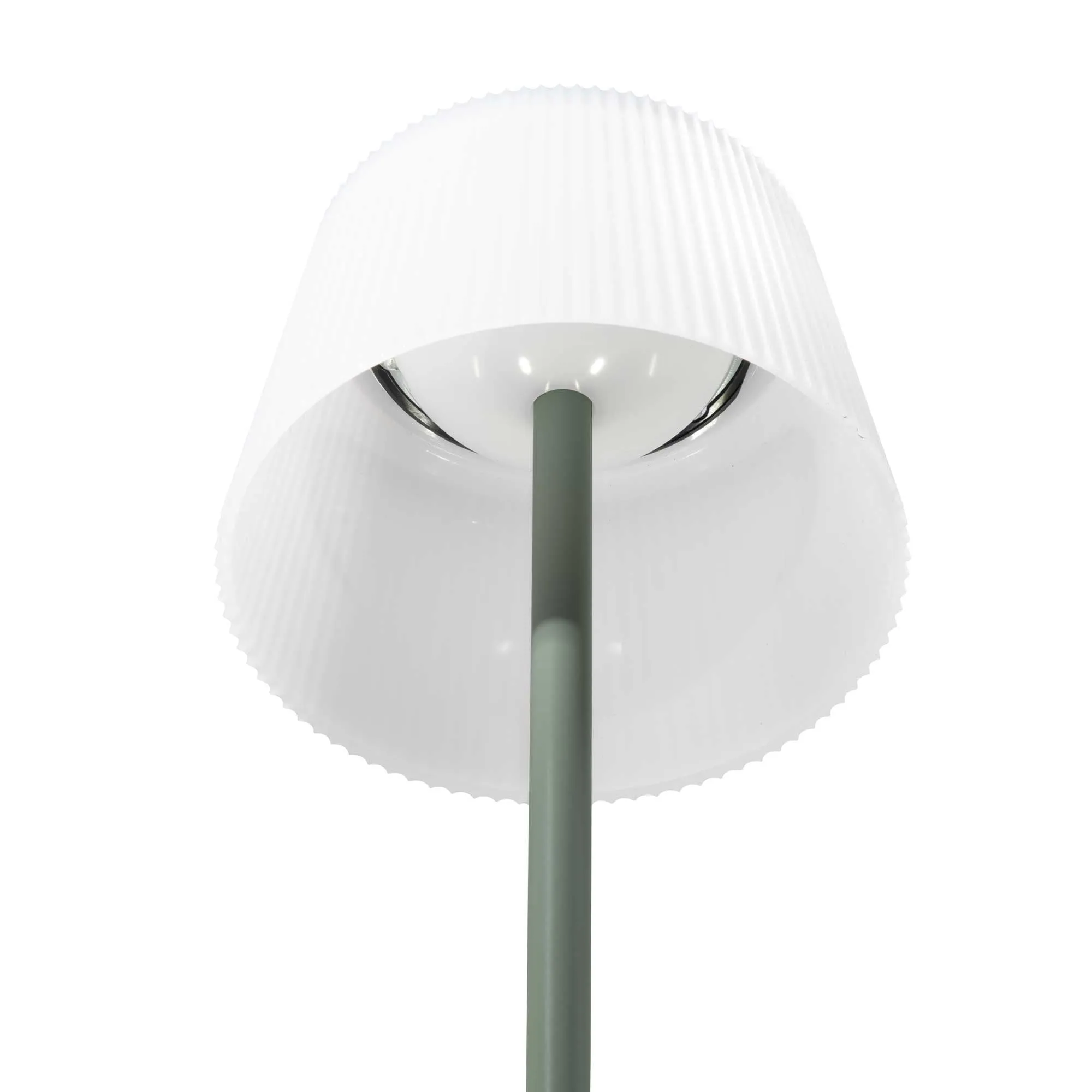 Rechargeable Table Lamp for Home, Office, Restaurants, RGB Colours - Green - DH214