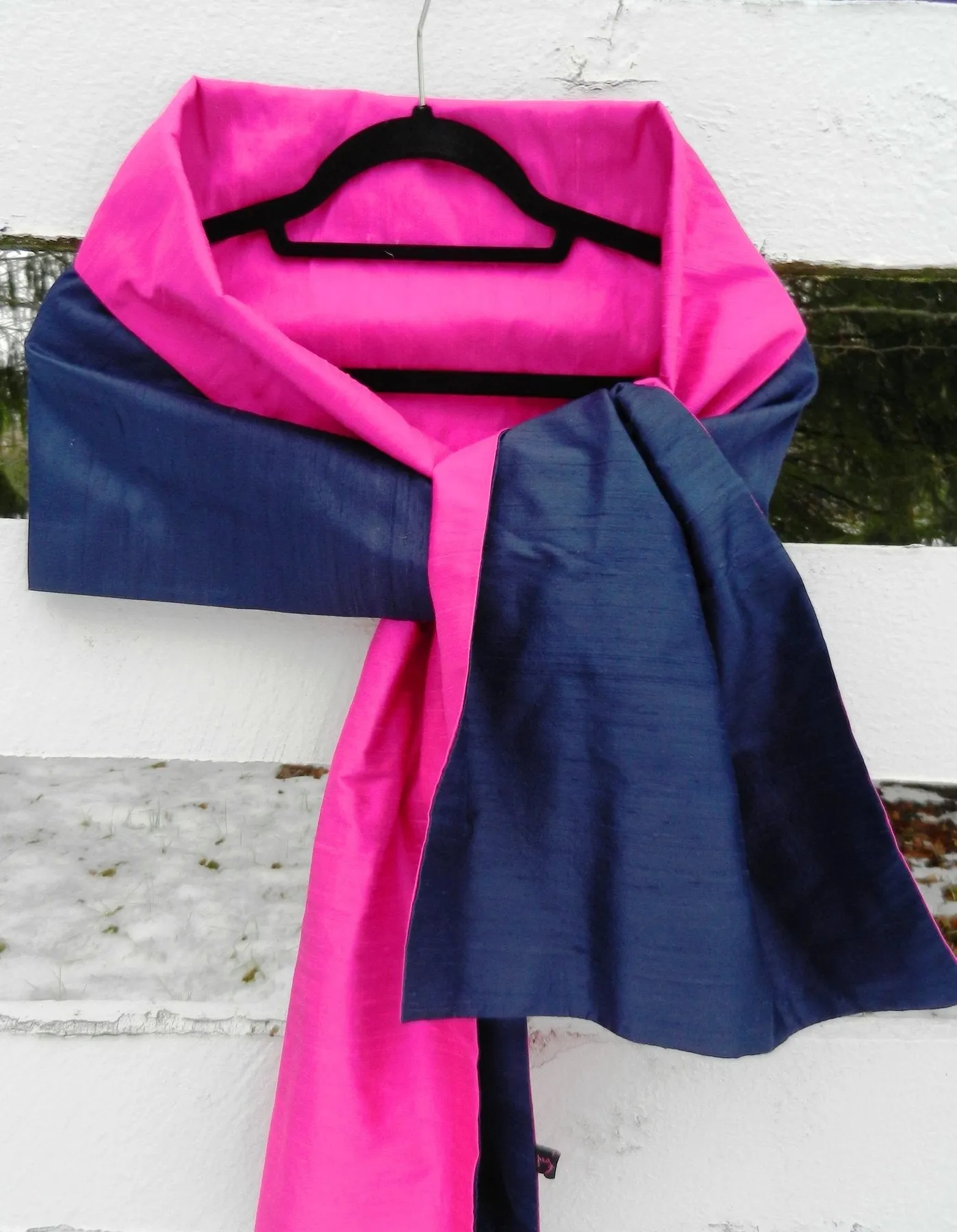 Reversible Silk Wrap