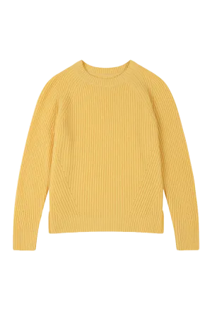 Ribbed Cashmere Sweatshirt
