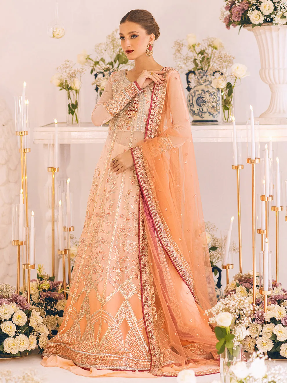 ROHEENAZ | SAWARIYA LUXURY KALIDAAR CHIFFON '23 - 01