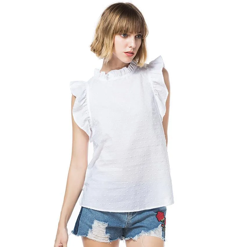 Ruffled Camisole Tank Top