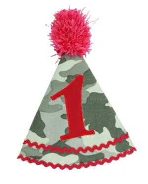 RuggedButts Camden Camo Birthday Hat