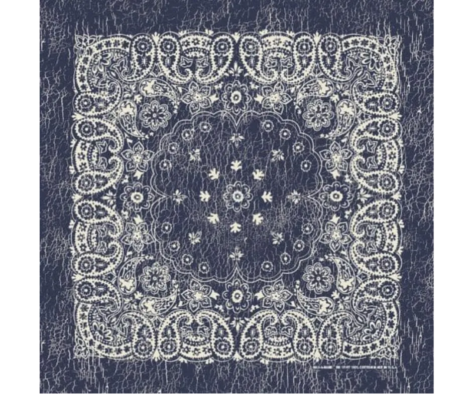Rustic Paisley Bandanas