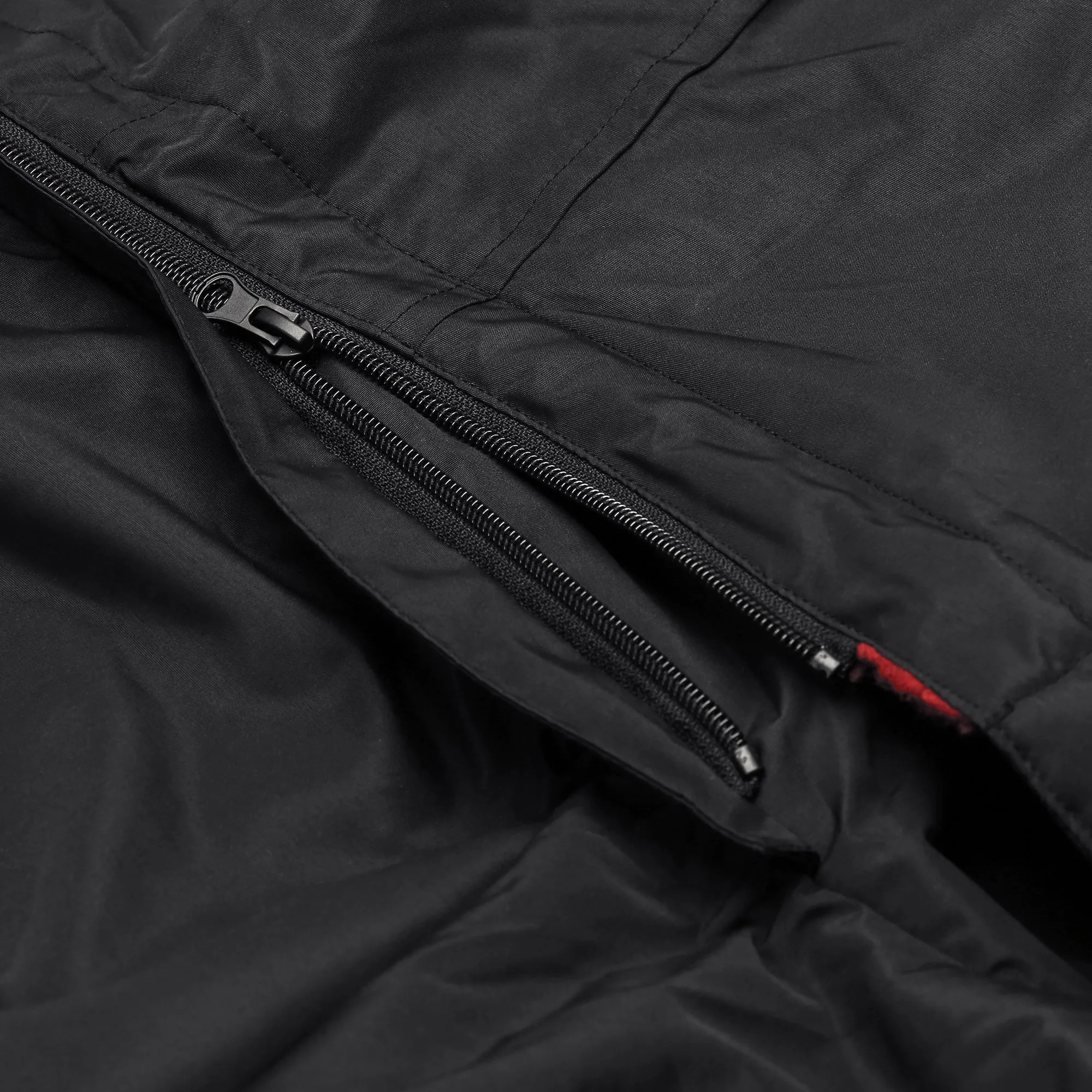 S-Cape Changing Robe - Black & Burgundy