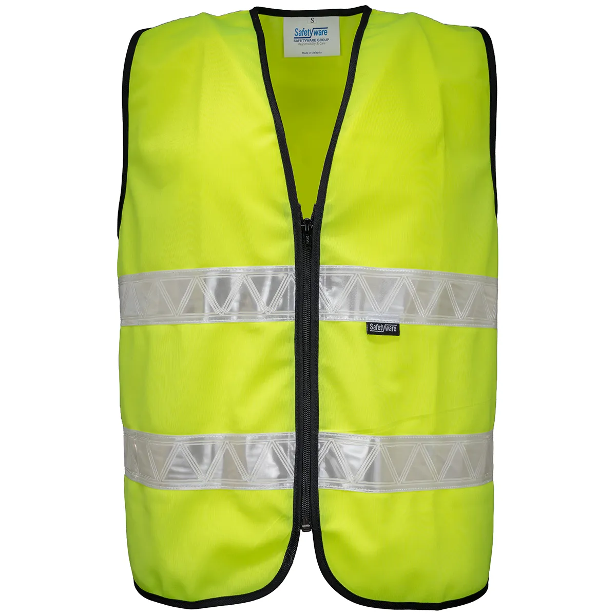 Safetyware Work Series Safety Vest with Silver Reflective Tape