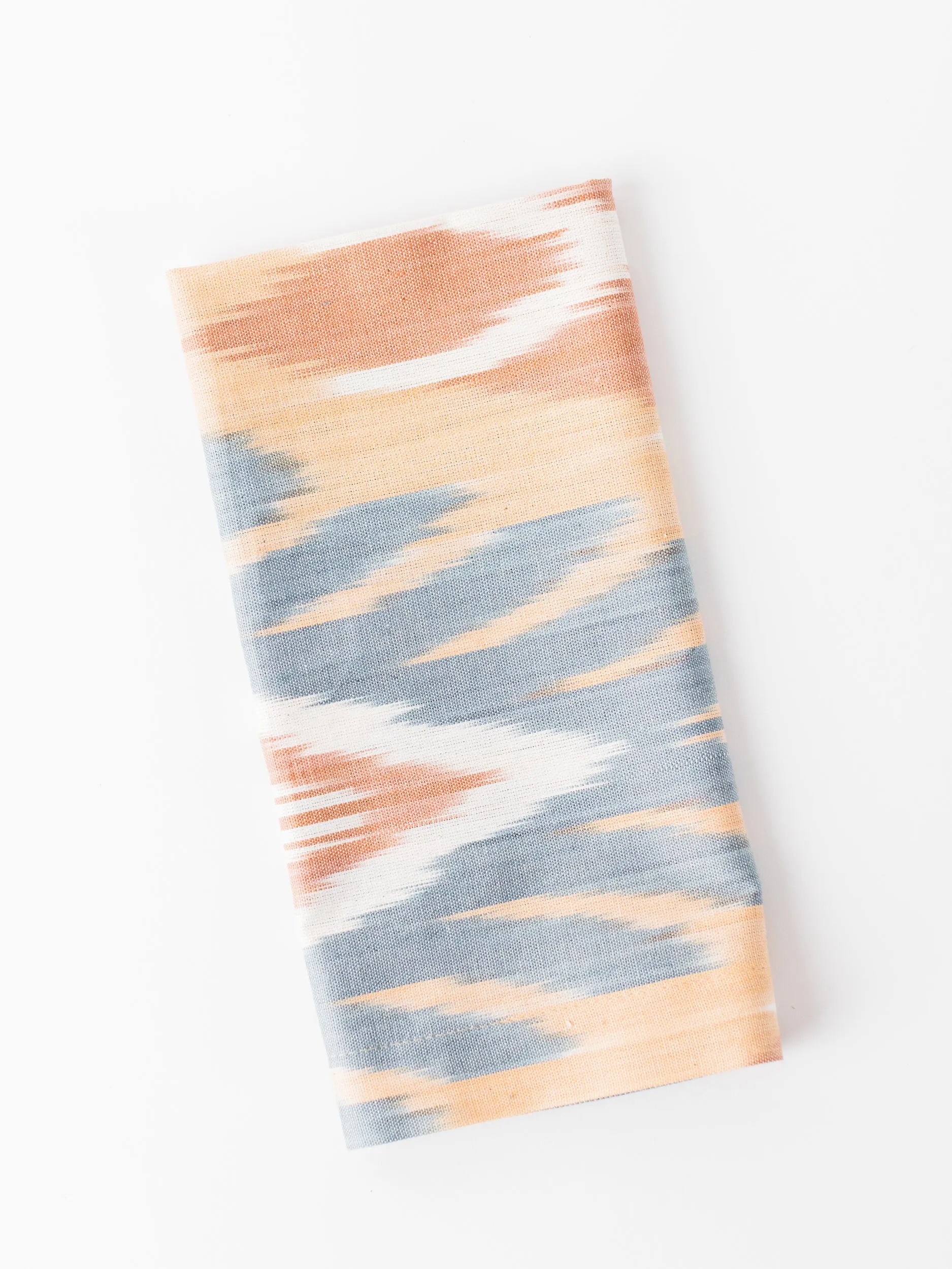 Sand Ikat Cotton Blend Dinner Napkin Set