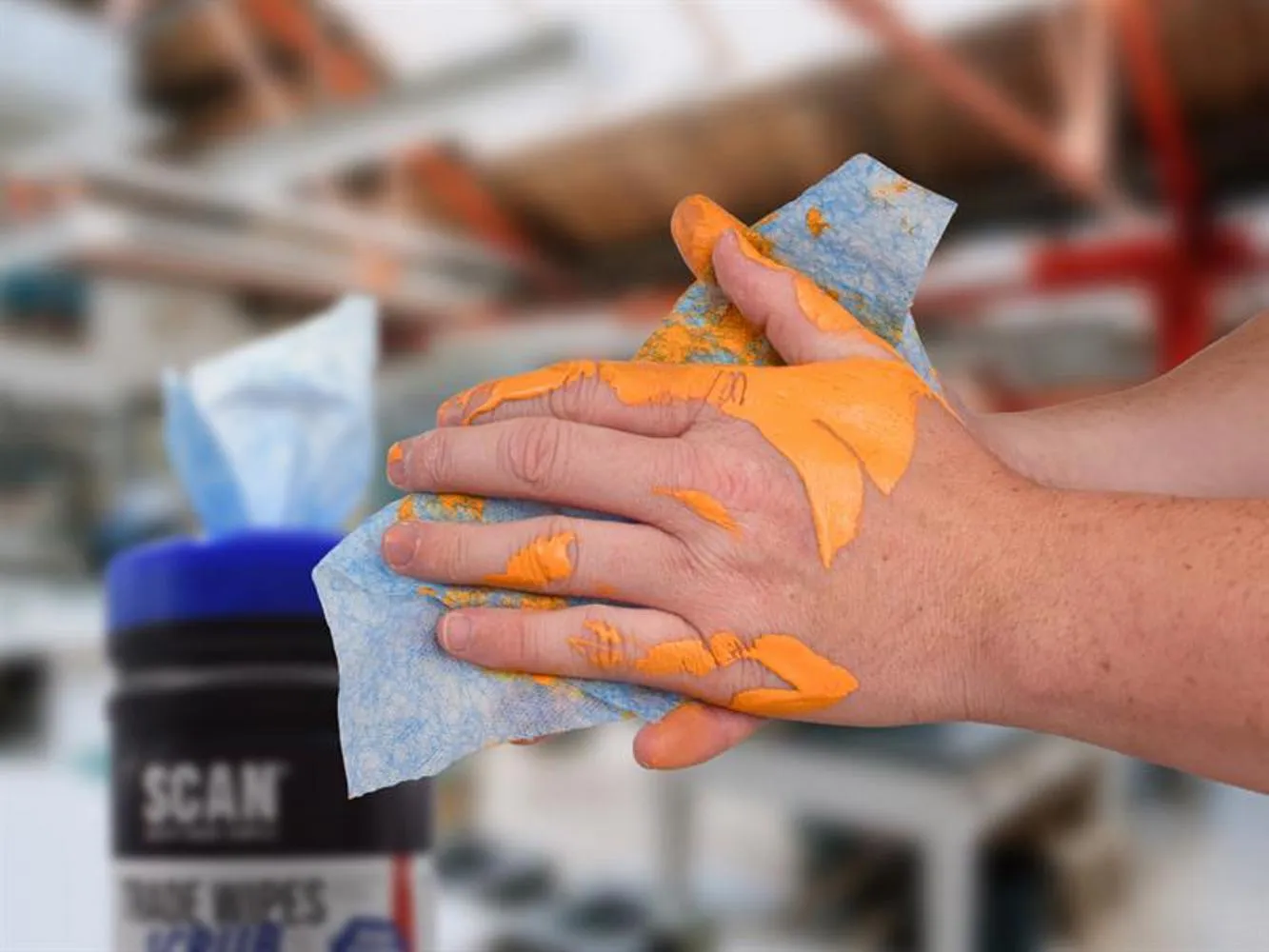 Scan Scrub Wipes (Tub 80)