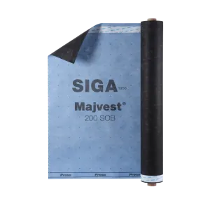 SIGA Majvest® 200 SOB - Breather Membrane with Tape (Particularly for Closed Facade)