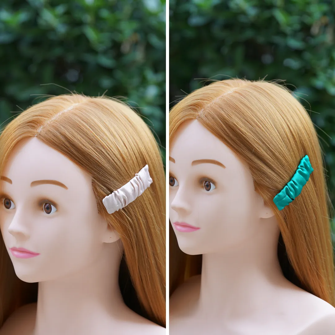 Silk Hair Clips Custom Wholesale