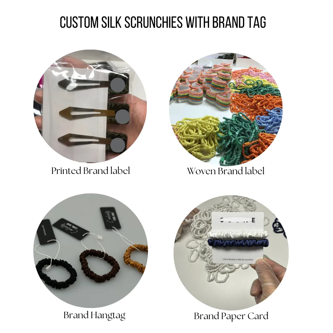 Silk Hair Clips Custom Wholesale