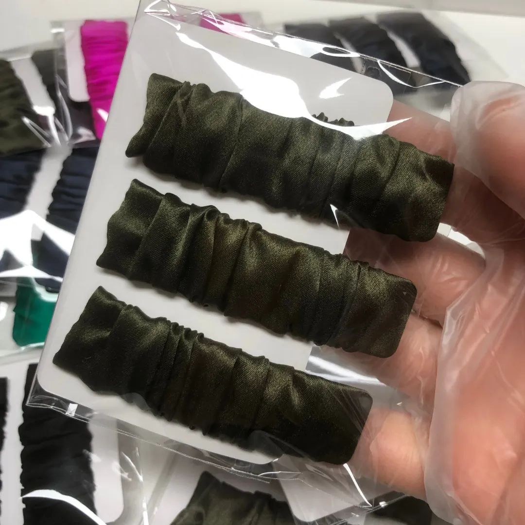 Silk Hair Clips Custom Wholesale