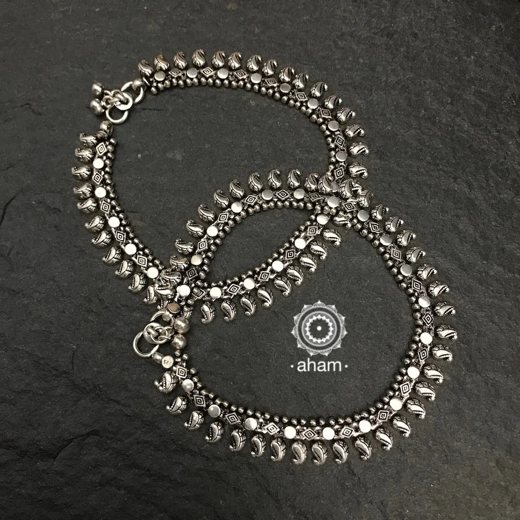 Silver Anklets